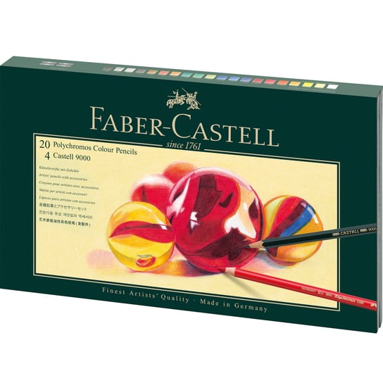 Zestaw prezentowy kredek Polychromos, Farber Castell Russell