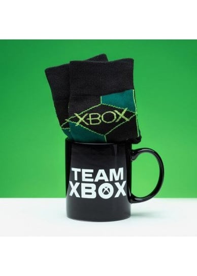 Zestaw prezentowy Xbox : Kubek ceramiczny plus skarpertki MaxiProfi