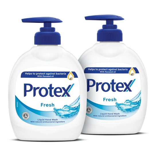 Zestaw Protex mydło w płynie z dozownikeim FRESH 2x300 ml Protex