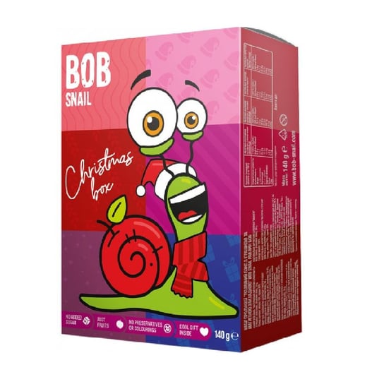 Zestaw Przekąsek Bob Snail Prezentowy Box Świąteczny Bob Snail