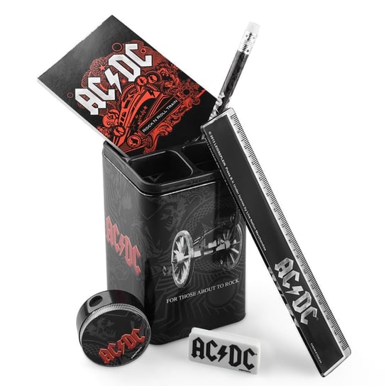 Zestaw przyborów szkolnych AC/DC - BLACK ICE Inna marka