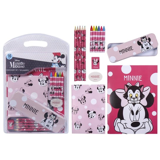Zestaw przyborów szkolnych Minnie Mouse - produkt licencyjny Kemis - House of Gadgets