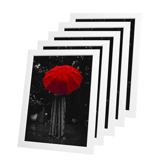 Zestaw Ramka Na Zdjęcia 10X15 - Kolor Biały - 5Szt Artepoint