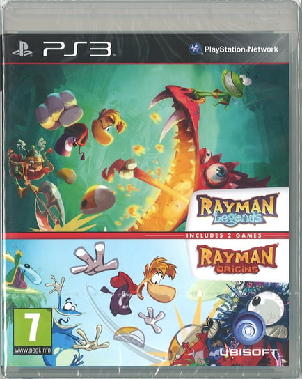 Zestaw Rayman Legends + Rayman Origins (PS3) Ubisoft