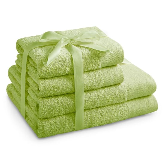 Zestaw ręczników Amari – 4 elementy jasnozielony AmeliaHome AmeliaHome
