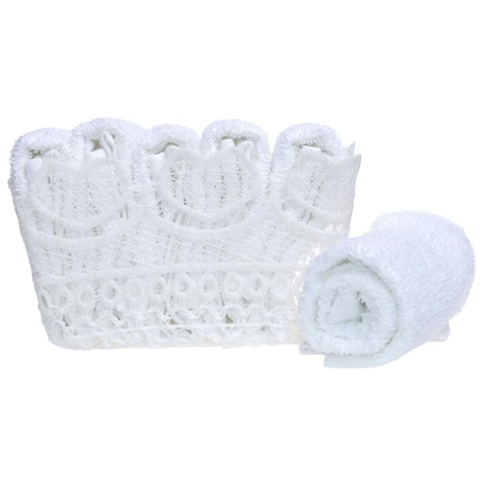 Zestaw ręczników w koszyku DUWEN Jobrin, biały, 30x30 cm, 6 szt. Duwen