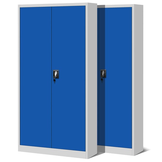 Zestaw SET Szaf Metalowych 2 x JAN NOWAK Model JAN H 900x1950x400 ...