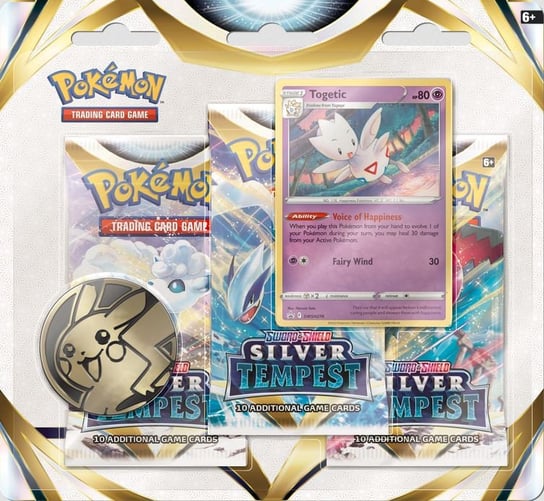 Zestaw Silver Tempest 3 Pack Togetic Pokemon