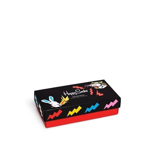 Zestaw skarpetek Happy Socks 3-pak Tiger- XTIG08-2200 - 36-40 Happy Socks