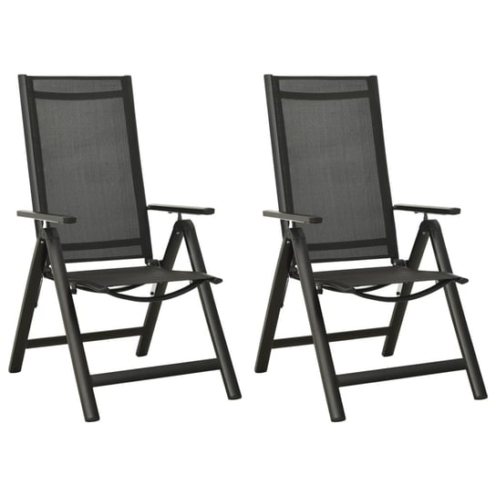 Zestaw składanych krzeseł ogrodowych, 56x65-110x76 Inna marka