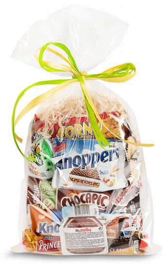 Zestaw słodyczy paczka Kinder prezent na Wielkanoc dla dzieci Green Touch