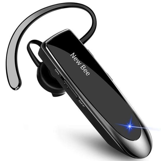 Zestaw słuchawkowy słuchawka Bluetooth 5.0 bezprzewodowa do rozmów dla kierowcy BT do 15m czarny 4kom.pl