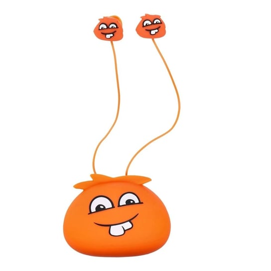 Zestaw słuchawkowy / słuchawki JELLIE MONSTER Orange YLFS-01 pomarańczowy Inna marka