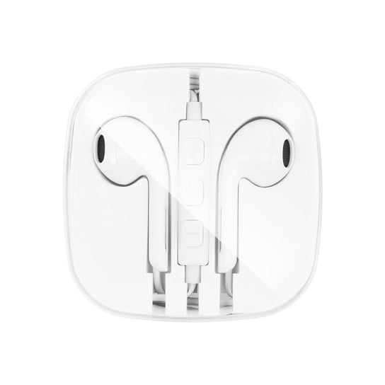 Zestaw słuchawkowy / słuchawki Stereo do Apple iPhone Lightning 8-pin NEW BOX biały HR-ME25 OEM