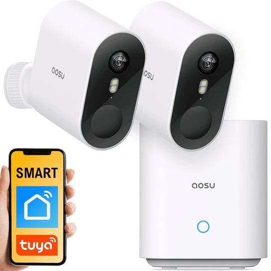 Zestaw Smart Kamer Tuya Aosu Sl-C6S-2H Wielofunkcyjny system bezpieczeństwa Miej pod kontrolą każdy kąt Lokalny magazyn pamięci Inna marka