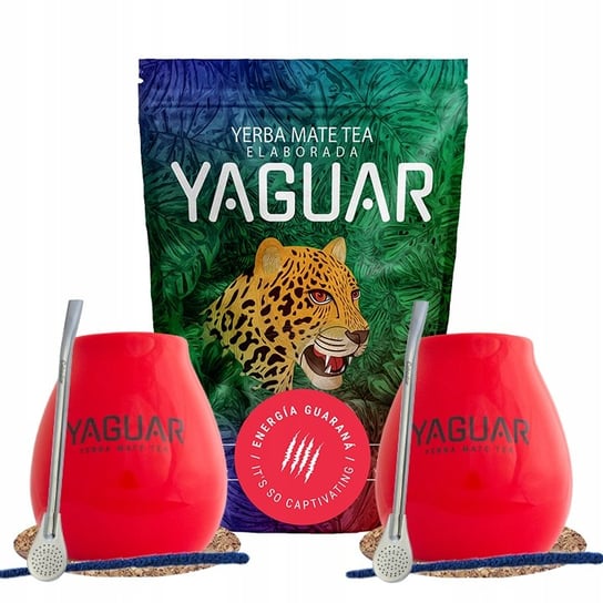 Zestaw Startowy dla dwojga Yerba Mate Energia 500g Yaguar
