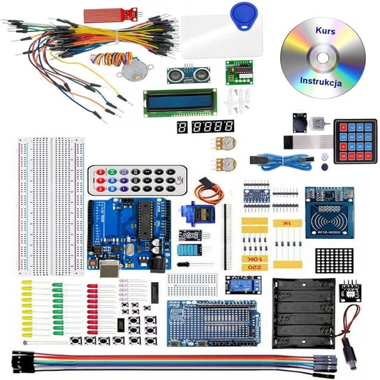 Zestaw Startowy do nauki programowania Arduino dla początkujących XXL Novaza Tech
