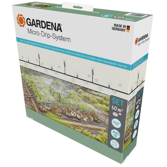 Zestaw startowy do ogrodów warzywnych GARDENA - do 60m² - 13450-20 Gardena