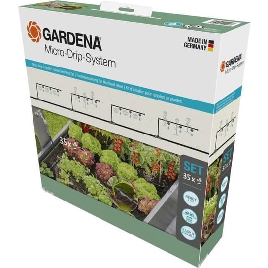 Zestaw startowy do rzędów roślin - do 35 roślin - 13455-20 Gardena