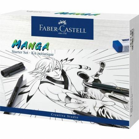 Zestaw Startowy Manga Cienkopisy Pitt,Faber-Castell Faber-Castell