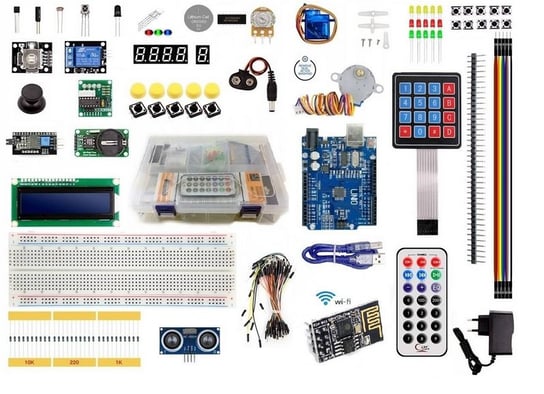 Zestaw startowy  WiFi ESP XXL EDU LAB kompatybilny z Arduino Planet