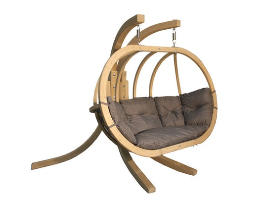 Zestaw: stojak Sintra + fotel Swing Chair Double (2), grafitowy Sintra + Swing Chair Double (2) Koala