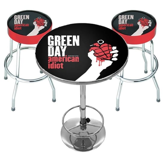 zestaw stolik + dwa hokery GREEN DAY - AMERICAN IDIOT Bravado