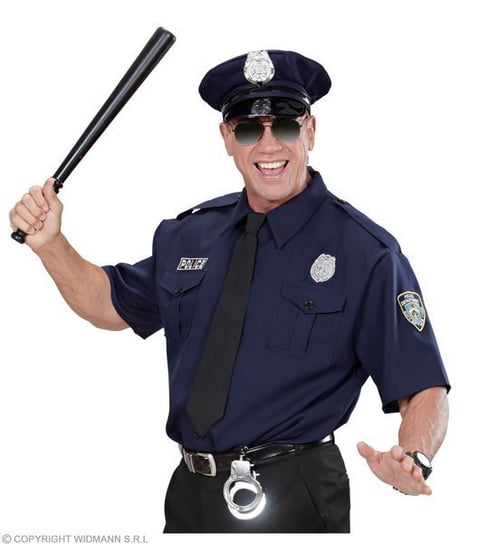 Zestaw strój policjanta, rozmiar m/l Widmann