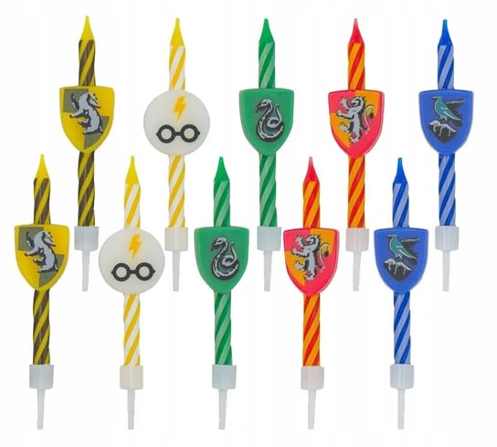 Zestaw Świeczek Urodzinowych Harry Potter 10Szt Inna marka