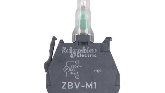 Zestaw świetlny z diodą LED biały 230-240V AC ZBVM1 Schneider Electric