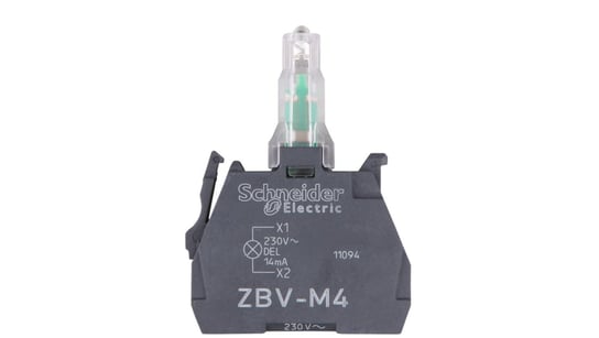 Zestaw świetlny z diodą LED czerwony 230-240V AC ZBVM4 Schneider Electric