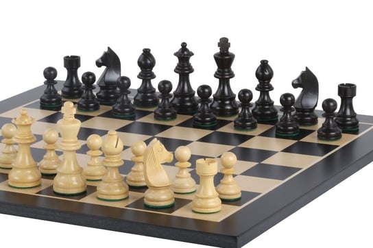 Zestaw Szachowy Turniejowy Nr 5 - Deska 50Mm + Figury German Knight 3,5" Sunrise Chess & Games Sunrise Chess & Games