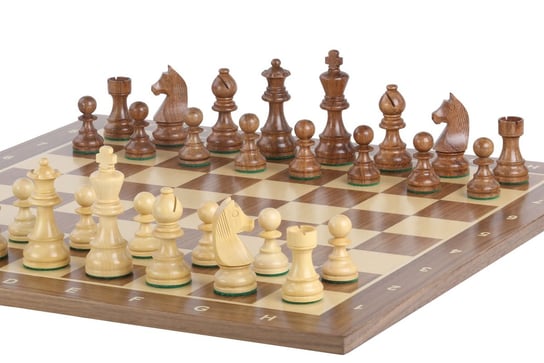 Zestaw Szachowy Turniejowy Nr 5 Sunrise Chess & Games + Figury German Knight 3,5" Sunrise Chess & Games