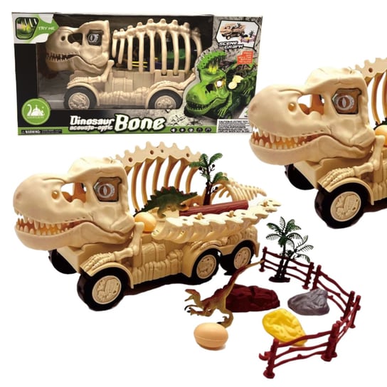Zestaw Szkielet Dinozaura Interaktywny Transporter Figurki Dinozaurów Inna marka