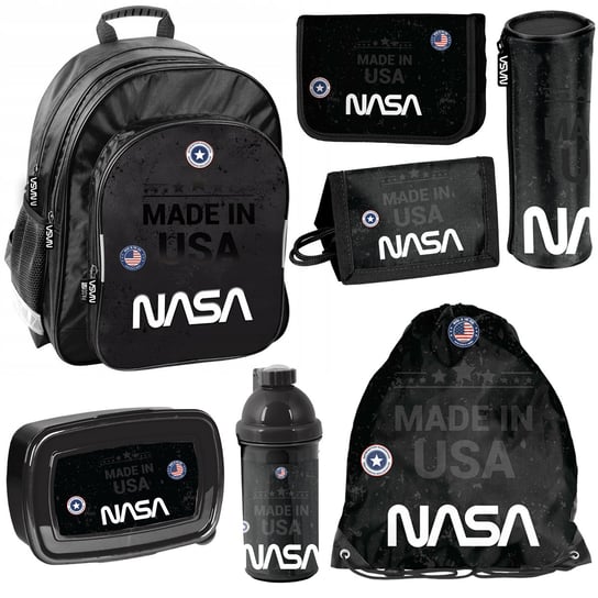 Zestaw szkolny plecak + 6 części NASA, Paso Paso