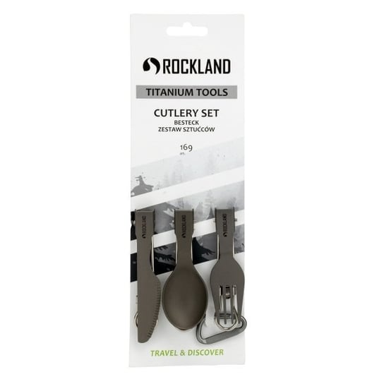 Zestaw Sztućców Titanium Tools Cutlery Set Rockland ROCKLAND