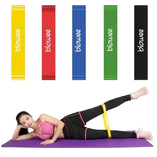 Zestaw Taśm Gum Do Ćwiczeń Siłownia Fitness  X5 OEM
