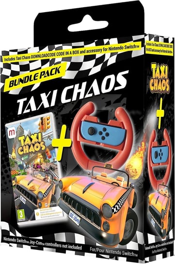 Zestaw Taxi Chaos Wheel Bundle Pack, Nintendo Switch Team6 Game Studios