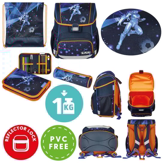 Zestaw tornister Loop Plus Galaxy Game 6-9lat HERLITZ Herlitz