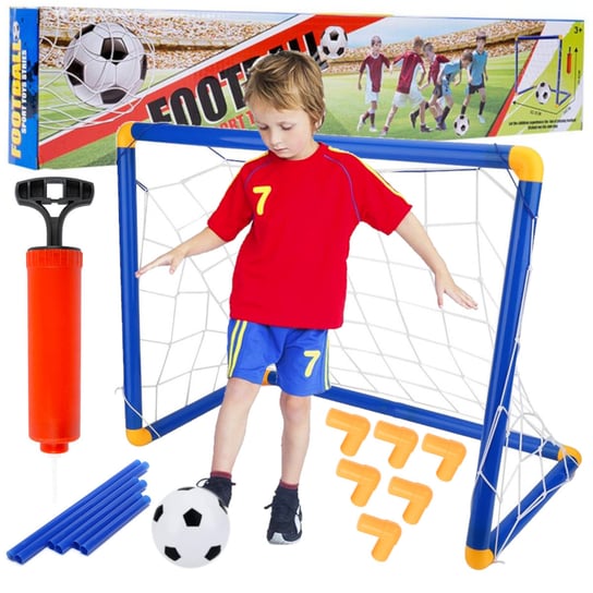 Zestaw Treningowy Bramka Piłkarska dla Dzieci + Piłka + Pompa Z862 elektrostator