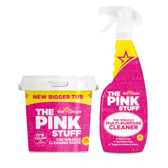 Zestaw uniwersalny THE PINK STUFF Pasta czyszcząca + Środek wielofunkcyjny The Pink Stuff