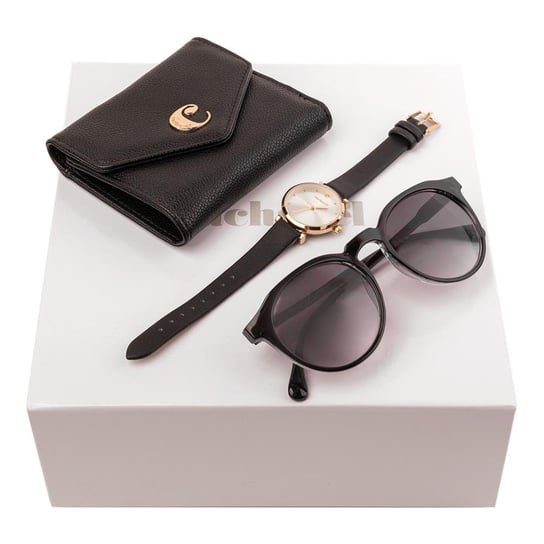 Zestaw upominkowy Cacharel portfel, zegarek i okulary przeciwsłoneczne - CEL219A + CGS218A + CMN220A Inna marka