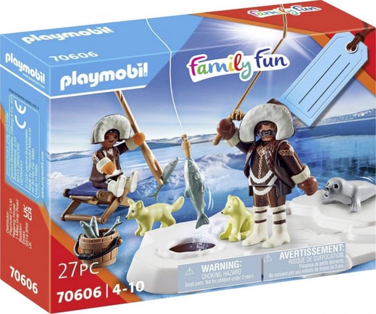 Zestaw upominkowy z figurką Family Fun 70606 Wędkarz Playmobil