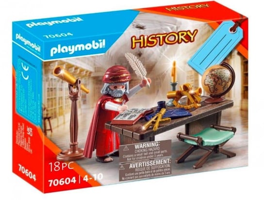 Zestaw upominkowy z figurką History 70604 Astronom Playmobil