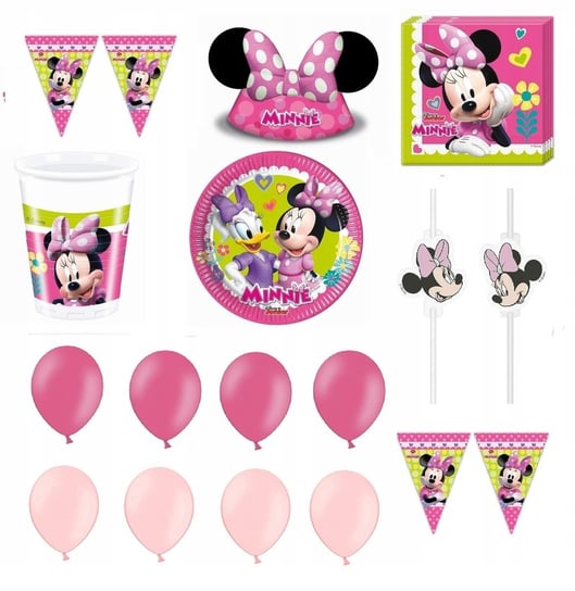 Zestaw Urodzinowy Myszka Miki Minnie 1 Inna marka