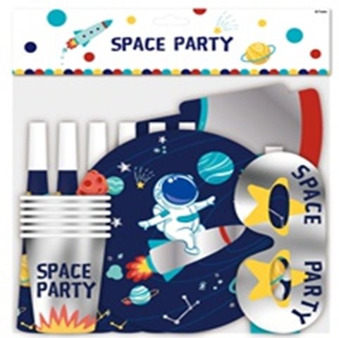 Zestaw urodzinowy Party box - Space Star MK Trade