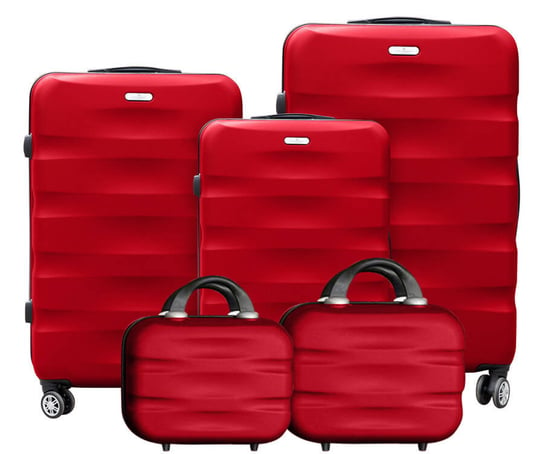 Zestaw walizek i kuferków z tworzywa ABS+ - Peterson Peterson
