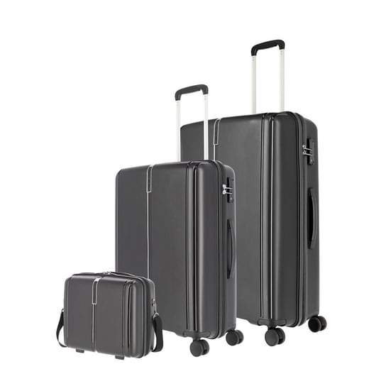Zestaw walizek + kufer TRAVELITE VAKA 76442-01 Czarne Travelite