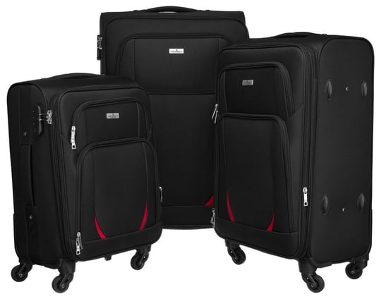 Zestaw walizek podróżnych miękkich - Peterson Peterson