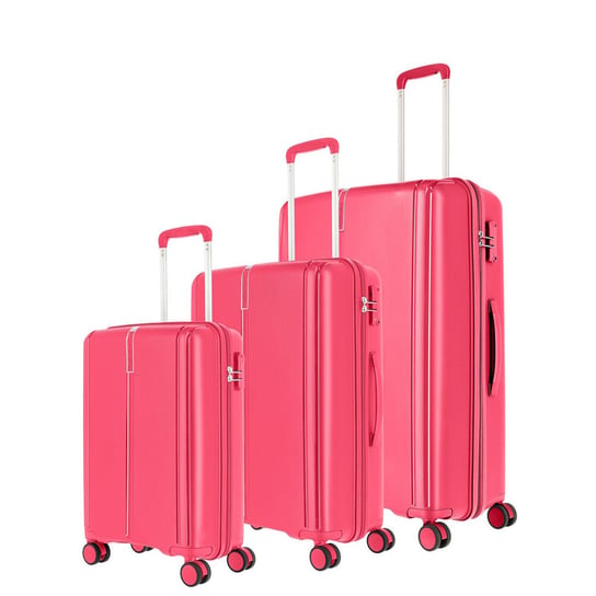 Zestaw walizek TRAVELITE VAKA 76440-19 Różowe Travelite